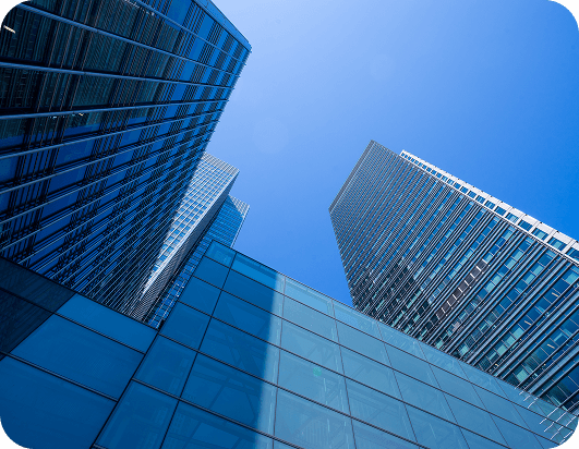 Modern office building representing our global presence