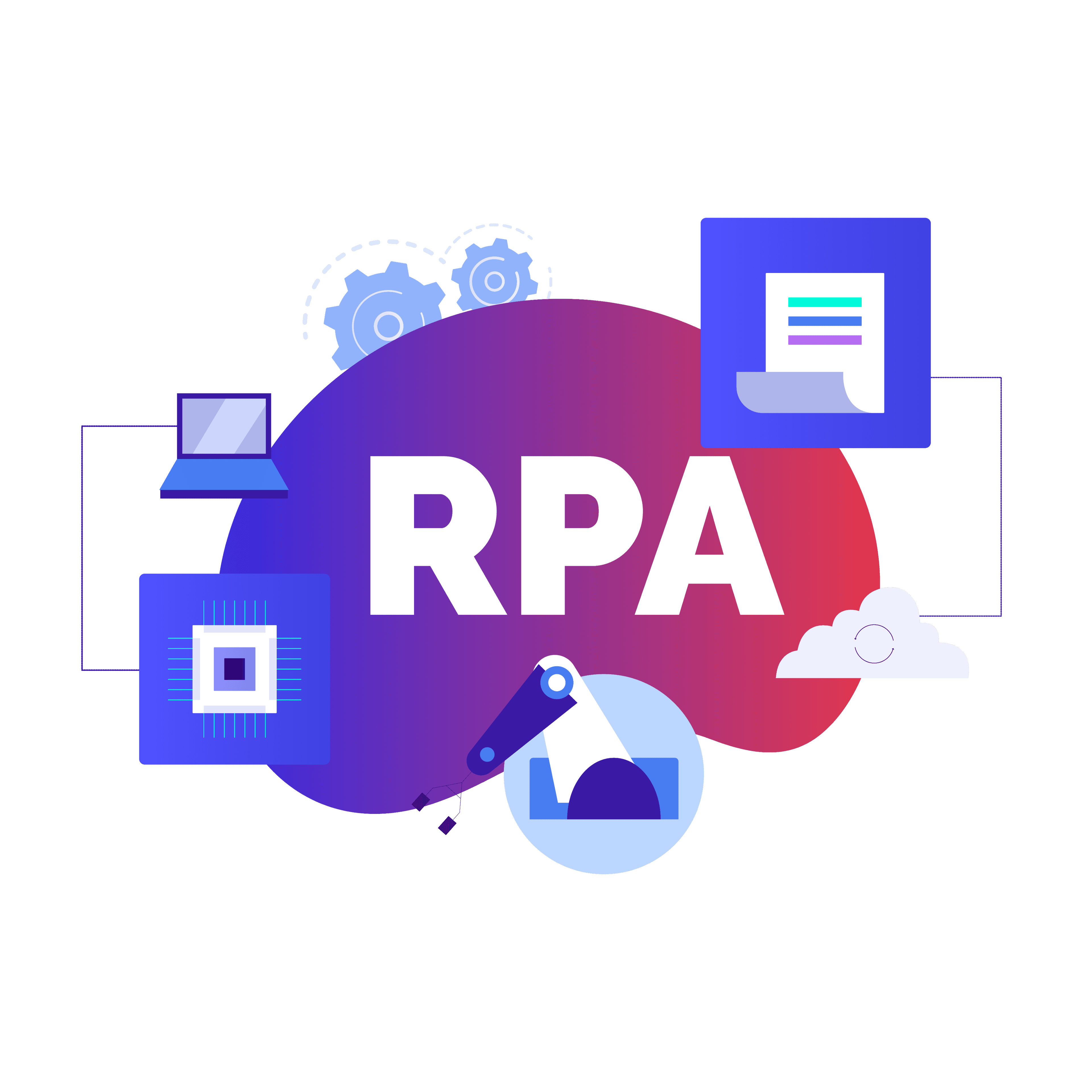 Business process automation with AI